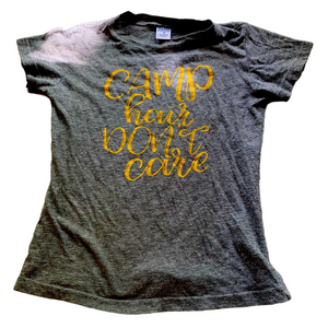 Camp Hair Don’t Care t shirt